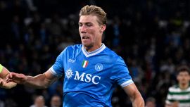 Napoli-Eintracht 0-0, pagelle: senza De Bruyne l’attacco non decolla, Hojlund delude, serataccia per McTominay