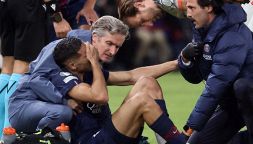 PSG, notte da incubo col Bayern: Hakimi in lacrime dopo l’entrata killer di Diaz, Mariani salvato dal Var, ko anche Dembelè