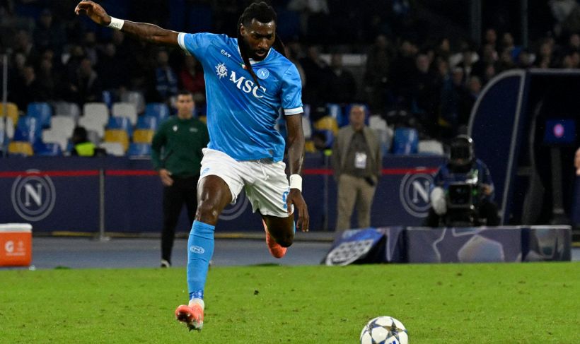 Napoli, paura per Anguissa: Conte può perderlo prima della Coppa d’Africa, Manna stringe per il sostituto