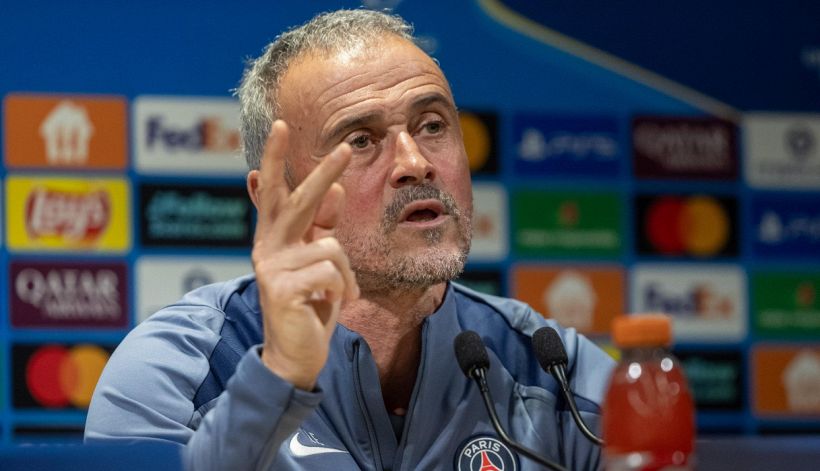 Psg, da Luis Enrique scatto di nervi con la stampa: sfuriata in diretta, c’entra il Pallone d’oro?