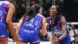 Volley femminile, Conegliano vince sempre ma stavolta col fiatone. Antropova scatenata, ma Egonu vuol tenersi in scia