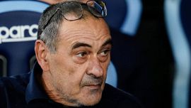 Sarri: 'Questa Lazio non può arrivare da nessuna parte quest'anno, Inter rosa più forte con il Napoli'