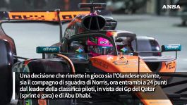 Formula 1, McLaren squalificate. E Verstappen riapre il Mondiale