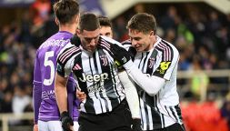 Fiorentina-Juventus, rigore tolto dopo contatto Vlahovic-Pablo Marì: è bufera anche sulla "gufata" di DAZN