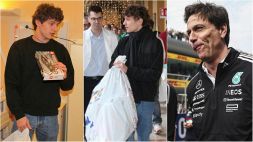 Antonelli Babbo Natale per i bambini dell'ospedale Rizzoli e Toto Wolff sbotta: "Su Mercedes chiacchiere da bar"