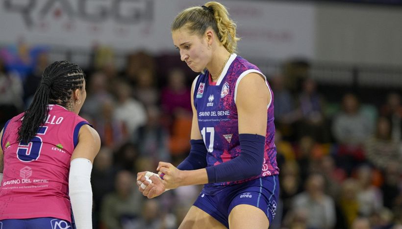 Antropova riposa, ma Scandicci è un rullo compressore e batte Le Cannet. Egonu, un punto ma tanto basta: Milano ok