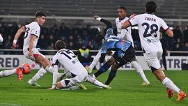 Atalanta-Cagliari, moviola: Di Marco, scelta inspiegabile, poi giallo sul gol annullato all’89’