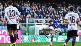 Sampdoria-Reggiana 2-1: Portanova spiritato, Conti e Ghidotti super, la decide Barak, esorcizzato il 2025