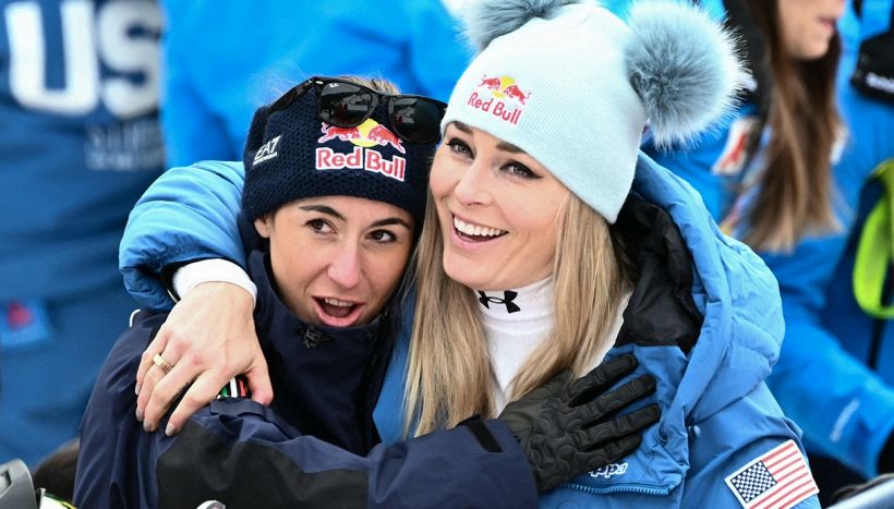 Goggia, riscatto a St. Moritz ma Vonn le è ancora davanti: siparietto, Sofia e Lindsey "rosicano" per Aicher