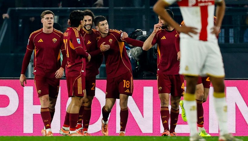 Pagelle Roma-Genoa 3-1: primo tempo devastante dei giallorossi, superata la Juventus. Ansia per Soulé