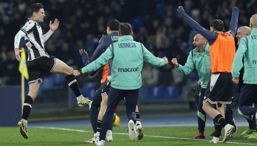 Udinese-Napoli 1-0, pagelle: flop Conte, dopo due gol annullati Ekkelekamp fa esplodere lo stadio