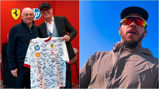 Vanzini a Maranello, che regalo e Vasseur annuncia: "Ferrari 2026 svelata il 23 gennaio", Hamilton si allena già