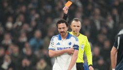 Copenhagen-Napoli, moviola: il Var aiuta gli azzurri, anche Conte poteva chiudere in 10