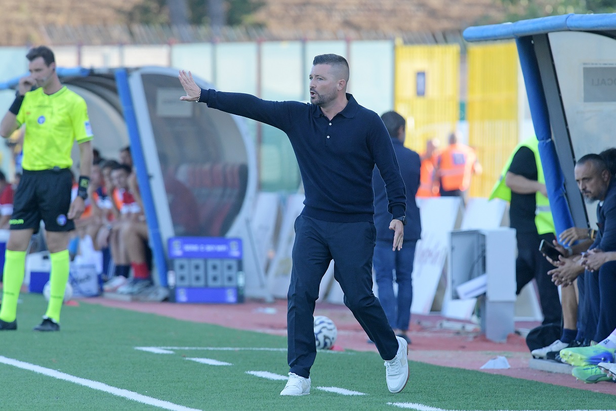 Federico Coppitelli allenatore Casertana (LPS)