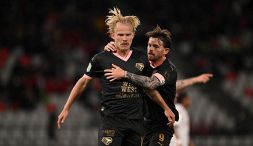 Bari-Palermo, moviola: l’arbitro vede un rigore su tre e si scatena con i cartellini