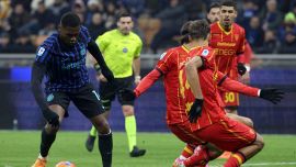 Inter-Lecce, moviola: Maresca parte malissimo, dubbi sul rigore e distrazioni fatali