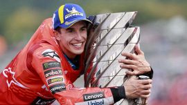 MotoGp, Marquez e il messaggio a Rossi: “Non puoi vivere con il rancore”. Di Giannantonio scagiona Bagnaia
