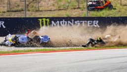 Aldeguer cade e macchia il ritorno di Marquez: tegola Ducati, frattura alla clavicola e test Sepang a rischio