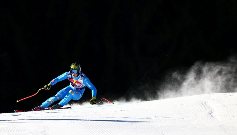 Kitzbuhel, Franzoni davanti a tutti anche nelle prime prove sulla Streif. Innerhofer stupisce: a 41 anni è secondo!