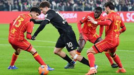 Juventus-Lecce, moviola: quanti dubbi sul rigore, perché non è stato fischiato il mani di Pierotti