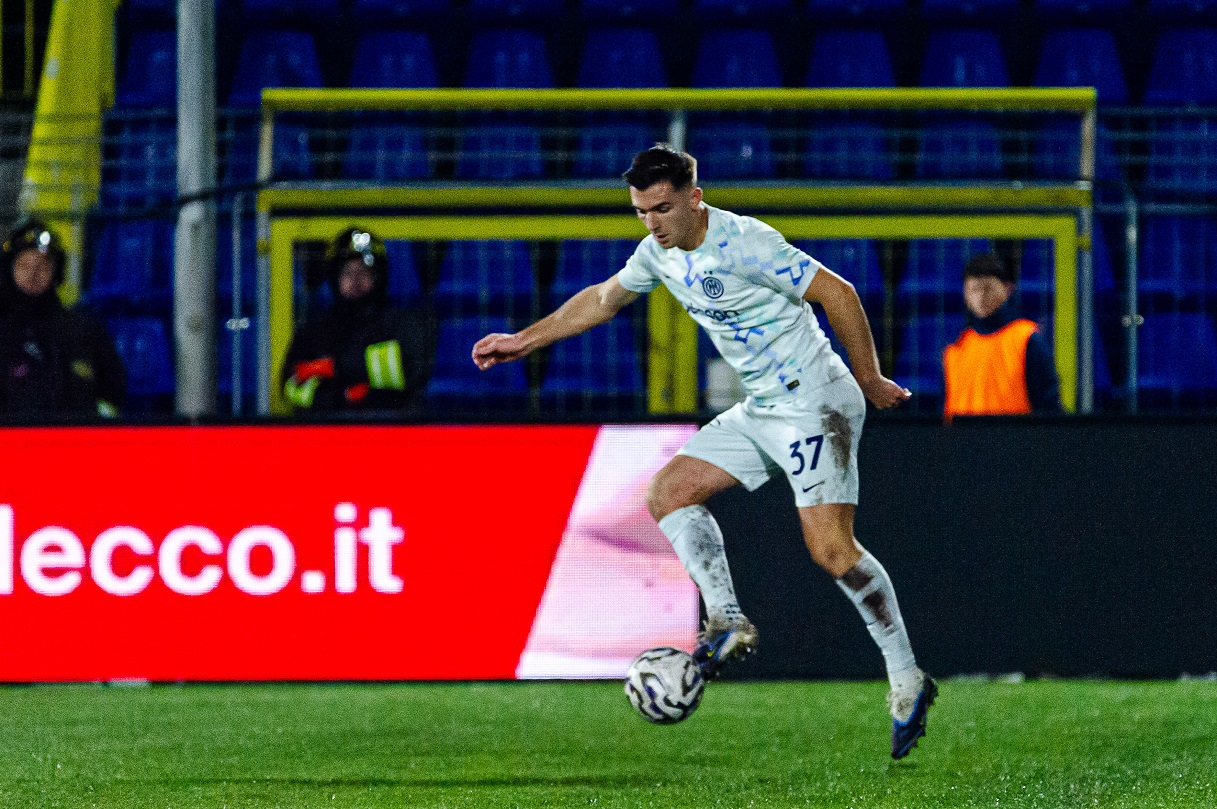 Kaczmarski Inter U23 in azione (LPS)