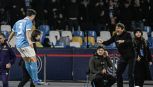 Napoli-Fiorentina, moviola: Conte si scontra con La Penna, il botta e risposta