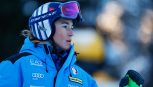 Zauchensee, Sofia Goggia tira il freno in discesa: è 39ma, Lindsey Vonn ancora più indietro