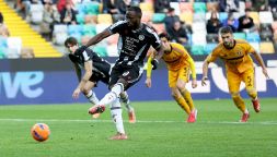 Udinese-Pisa, moviola: ”Hai rovinato la partita”, l’accusa di Gilardino ad Ayroldi