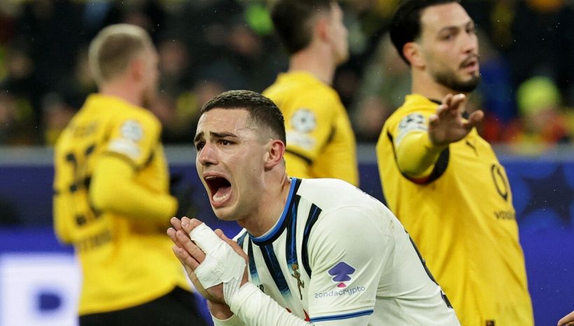 Borussia Dortmund-Atalanta, moviola: polemiche ancor prima dell’inizio, l’arbitro sorvola su tre rigori