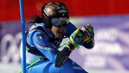 Brignone, fuori programma con Compagnoni e Tomba: cosa le hanno detto dopo il doppio oro a Milano Cortina