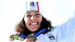 Chi è James Mbaye, in tribuna per tifare Federica Brignone: l'indizio in un post