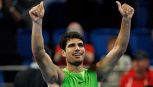 Doha, Alcaraz parte con una vittoria convincente su Rinderknech: è la numero 150 sul cemento (Sinner è a 233)