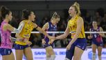 Volley femminile, Conegliano passa a Scandicci: 41-43 nel 1° set. Milano aspetta le scuse Rai e perde a Novara