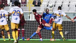 Torino-Lecce, moviola: Falcone fenomeno, batte anche tecnologia gol-non gol