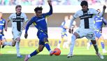 Parma-Verona, effetto La Penna al Tardini: rosso misterioso a Orban dopo 11'