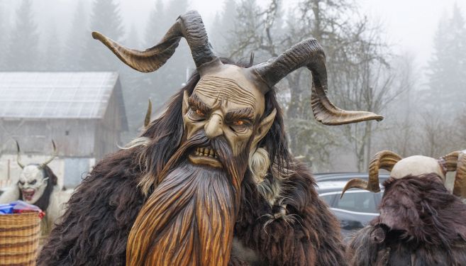 St. Nicholas And Krampus Parade