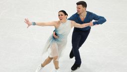 Milano Cortina 9 febbraio 2026 Olimpiadi: finale per Guignard-Fabbri nel pattinaggio, Mosaner-Constantini beffati