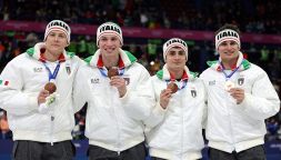 Milano Cortina, Sellier, tragedia sfiorata: la lama le taglia il viso, poteva perdere un occhio. Sighel rischia la beffa