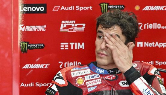 Marc Marquez tra cadute e virus, la battuta amara sul rinnovo Ducati: "Se stai male non puoi firmare"
