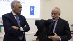 Napoli in fiamme: De Laurentiis chiama Gravina, Conte tace, ecco chi ci mette la faccia dopo Manna