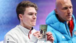 La dedica di Maxim Naumov, a Milano Cortina per i suoi genitori ex campioni Evgenia Shishkova e Vadim morti nel disastro aereo