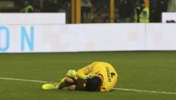 Petardo Audero, Inter senza tifosi fino al 23 marzo, ma è polemica sul derby. Carnevali sbotta: “È la rovina del calcio”