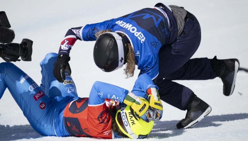 Michela Moioli sempre più nella storia: è bronzo nello snowboard cross e "pareggia" le medaglie dell'amica Goggia