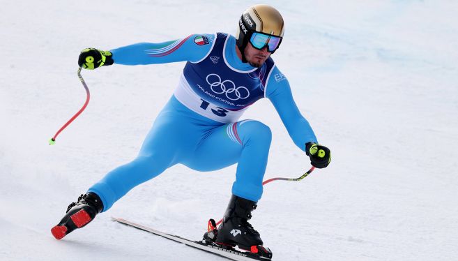 L caduta di Paris nel SuperG