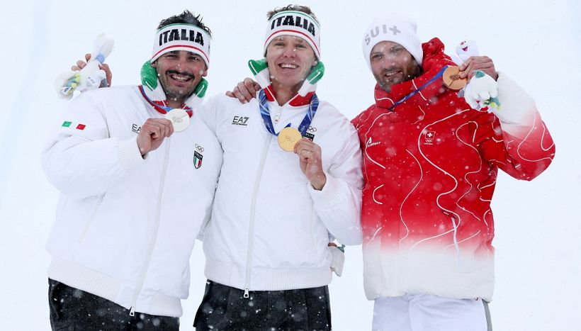 Ski cross, doppietta Italia: Simone Deromedis oro, Federico Tomasoni argento e porta Matilde Lorenzi sul podio