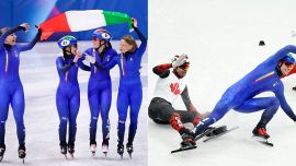 Short track, Fontana record, superato Mangiarotti: Sighel derubato, gesto di protesta e sospetti di complotto