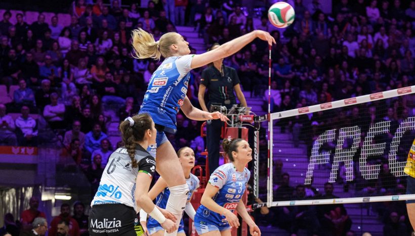 Volley Champions League, Novara batte 3-1 Scandicci con 32 punti di Tolok: ora ad Antropova serve l'impresa
