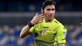 Calvarese: 'Inter unica squadra a non aver avuto favori arbitrali, il Napoli ne ha avuti tre'