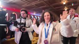 L'entusiasmo di Casa Italia per la straordinaria impresa di Federica Brignone