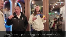 Milano Cortina, Vittozzi in festa a Casa Italia: "Una giornata fantastica"